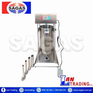 EMBUTIDORA DE CARNE ELECTRICA MARCA: SAGAS MODELO: 25L