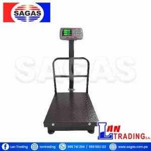 BALANZA PLATAFORMA 500kg MOD TCS-BR MARCA SAGAS