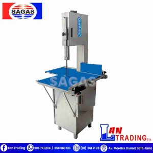 SIERRA CORTADORA PARA CORTE DE CARNE Y HUESO MARCA: SAGAS MODELO: AL-116 ACERO INOX