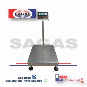 BALANZA DE PLATAFORMA CON INDICADOR DE ACERO INOX MOD: LTP9901