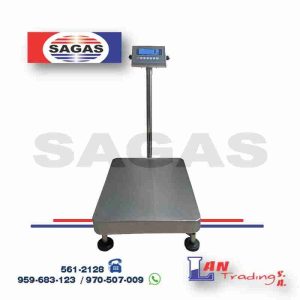 BALANZA DE PLATAFORMA ACERO INOX SAGAS MOD: LXK315A1