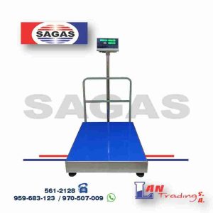 BALANZA DE PLATAFORMA SAGAS MOD: LS30 PESO PRECIO 500KG