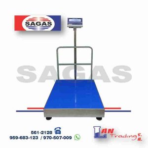 BALANZA DE PLATAFORMA SAGAS MOD: LS30 SOLO PESO 500KG