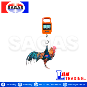 BALANZA COLGANTE PESA GALLO MODELO:OCS-L2 MARCA:SAGAS