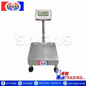 BALANZA DE PLATAFORMA ACERO INOX SAGUITA MOD: L2PS