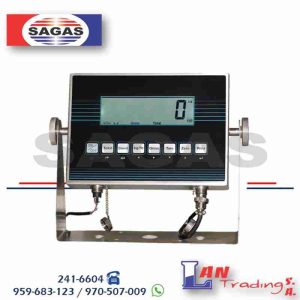 INDICADOR DE ACERO INOXIDABLE ANTI EXPLOSIVO MARCA SAGAS MODELO XK3150