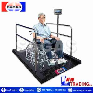 BALANZA PLATAFORMA PARA DISCAPACITADOS MARCA:SAGAS MOD:SR-BWS